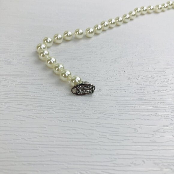 NWT Vivienne westwood Silver Orb Pearl Choker Necklace - Picture 11 of 13